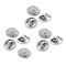 JewelrySupply Scatter Pin Clutch Silver Color (Pack of 10) Butterfly Clutch Pin Backs